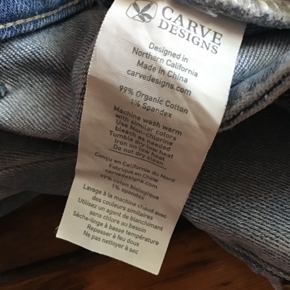 LAST CHANCE!!  Carve Designs Women’s Austin Cropped Blue Jean size 2 - Picture 9 of 9